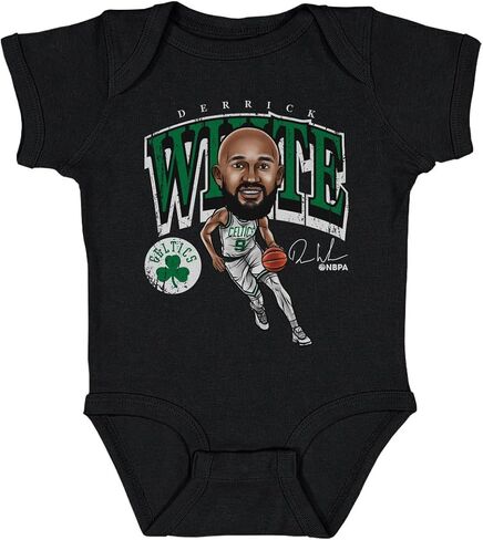 500 LEVEL Derrick White Boston Celtics One-Piece Infant Bodysuit - Derrick White Boston Celtics Cartoon WHT in Saudi Arabia