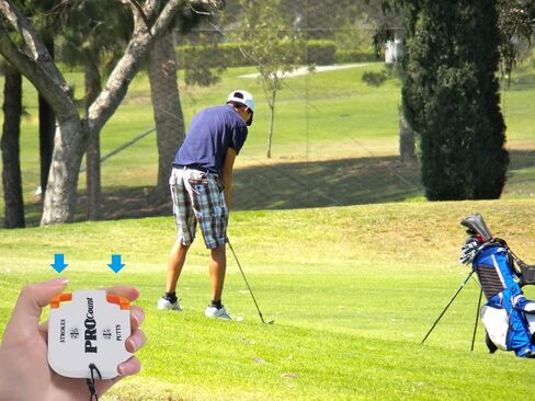 برينغسين ميني سكور كونتر جولف ستروك شوت بوت تالي حارس رقم مع سلسلة مفاتيح (عبوة من 2) - أسود in Kuwait