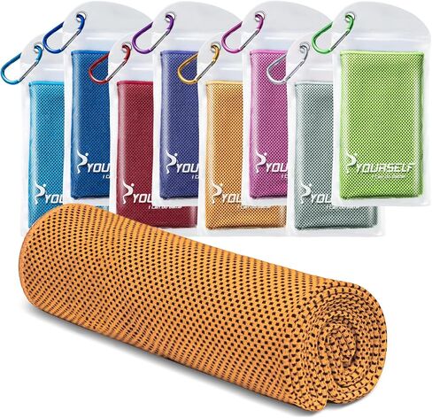 Cooling Towel, Cooling Towels for Neck,40 inch X 12 inch Ice Towel for Instant Cooling Relief, Soft Breathable Chilly Towel, Perfect Yoga, Golf, Sports, Gym, Workout, Athletes Towel in Saudi Arabia