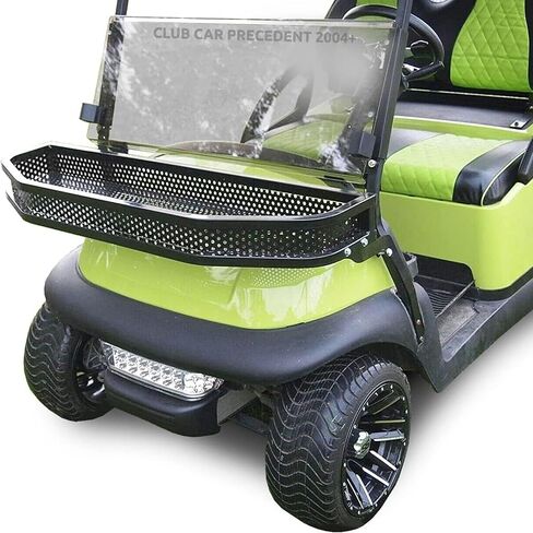 سلة طين أمامية شديدة التحمل من شركة Huskey Parts، سلة أدوات شحن خارجية متوافقة مع EZGO TXT/RXV/VALOR/S4/LIBERTY؛ Club Car DS/سابقة/إلى الأمام/تيمبو؛ /عربة جولف ياماها G22-G29 (انتقائية) in Saudi Arabia