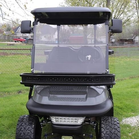 سلة طين أمامية شديدة التحمل من شركة Huskey Parts، سلة أدوات شحن خارجية متوافقة مع EZGO TXT/RXV/VALOR/S4/LIBERTY؛ Club Car DS/سابقة/إلى الأمام/تيمبو؛ /عربة جولف ياماها G22-G29 (انتقائية) in Saudi Arabia