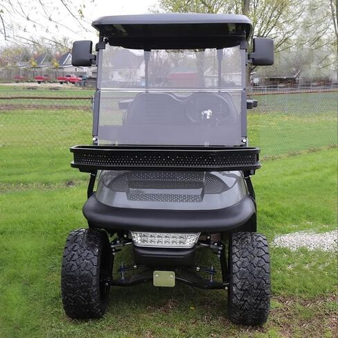 سلة طين أمامية شديدة التحمل من شركة Huskey Parts، سلة أدوات شحن خارجية متوافقة مع EZGO TXT/RXV/VALOR/S4/LIBERTY؛ Club Car DS/سابقة/إلى الأمام/تيمبو؛ /عربة جولف ياماها G22-G29 (انتقائية) in Saudi Arabia