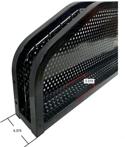 سلة طين أمامية شديدة التحمل من شركة Huskey Parts، سلة أدوات شحن خارجية متوافقة مع EZGO TXT/RXV/VALOR/S4/LIBERTY؛ Club Car DS/سابقة/إلى الأمام/تيمبو؛ /عربة جولف ياماها G22-G29 (انتقائية) in Saudi Arabia