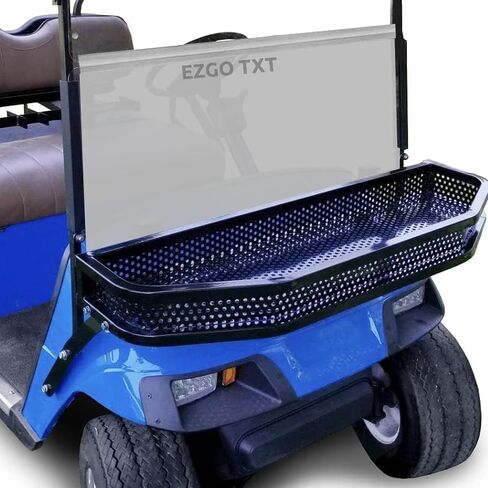 سلة طين أمامية شديدة التحمل من شركة Huskey Parts، سلة أدوات شحن خارجية متوافقة مع EZGO TXT/RXV/VALOR/S4/LIBERTY؛ Club Car DS/سابقة/إلى الأمام/تيمبو؛ /عربة جولف ياماها G22-G29 (انتقائية) in Saudi Arabia