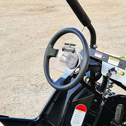 حامل بطاقة الأداء لعجلة القيادة لعربة الجولف من Archerest مع حامل قلم رصاص لسيارة النادي/EZGO TXT& RXV/Yamaha G29/Icon I40/Star Car/Excar وغيرها من معظم عربات الجولف الشفافة بسمك 5 مم من الأكريليك in Kuwait