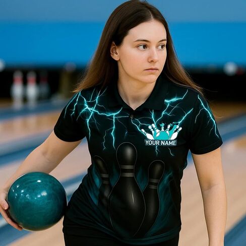 NAZENTI Custom Bowling Shirts with Name Team Name - Personalized Bowling Shirt 3D for Team in Saudi Arabia
