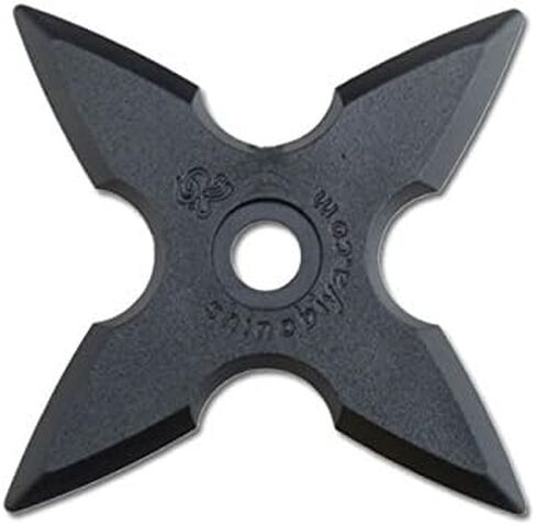 Shinobiya Black Japanese Ninja Weapons Shuriken Set of 5 Rubber in Saudi Arabia