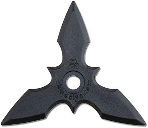 Shinobiya Black Japanese Ninja Weapons Shuriken Set of 5 Rubber in Saudi Arabia