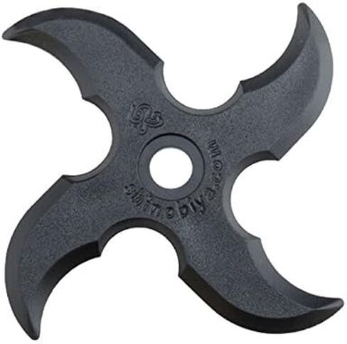 Shinobiya Black Japanese Ninja Weapons Shuriken Set of 5 Rubber in Saudi Arabia