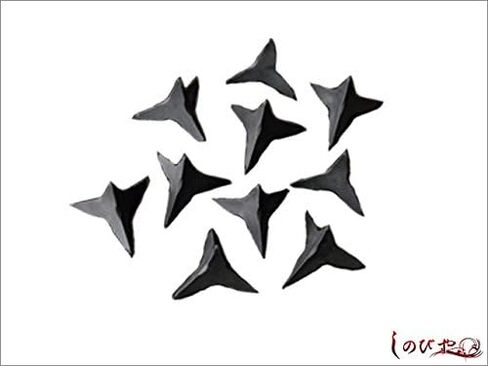 Shinobiya Black Japanese Ninja Weapons Shuriken Set of 5 Rubber in Saudi Arabia