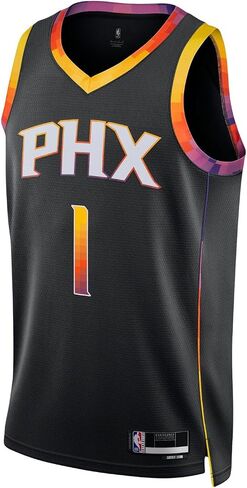 Devin Booker Phoenix Suns NBA Kids Youth 8-20 Black Statement Edition Swingman Jersey in Saudi Arabia