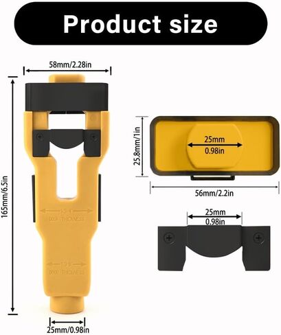 Accuracy Door Lock Mortising Device With Double Measurement Marking For Standard 1~3/4" And 1~3/8" Door Thickness in Saudi Arabia