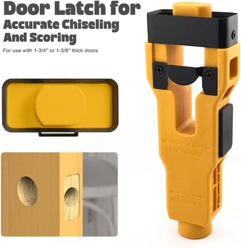 Accuracy Door Lock Mortising Device With Double Measurement Marking For Standard 1~3/4" And 1~3/8" Door Thickness in Saudi Arabia