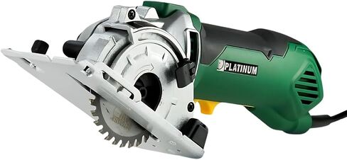 Official ROTORAZER Compact Circular Saw Set for DIY Projects - Cut Drywall, Tile, Grout, Metal, Pipes, PVC, Plastic, Copper, and Carpet w/Blades, Dust Collector & Case - AS SEEN ON TV (Green) in Saudi Arabia