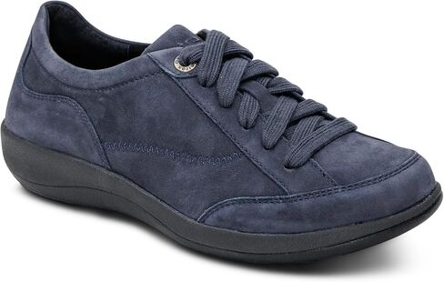 Aetrex Women’s Dahlia Lace-Up Oxford Orthopedic Leather Womens Shoes with Arch Support, Cushioned Footbed & Removable Insole – The Womens Fashion Sneakers are Comfortable & Supportive Footwear. in Saudi Arabia