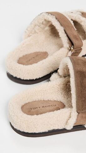 شبشب نسائي رياضي من Tory Burch Ines Shearling in Kuwait