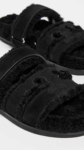 شبشب نسائي رياضي من Tory Burch Ines Shearling in Saudi Arabia