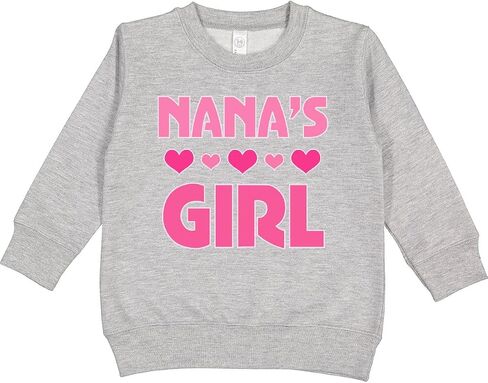 inktastic Nana's Girl Grandchild Toddler Sweatshirt in Saudi Arabia