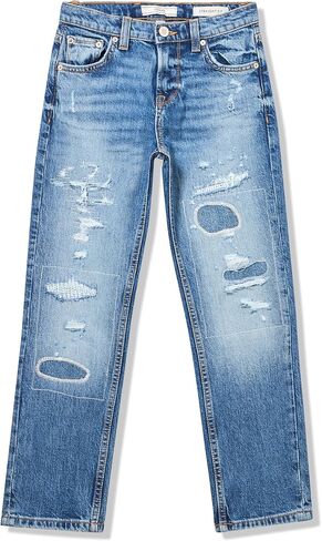 GUESS Baby Boys' Denim Straight Fit Pants in Saudi Arabia