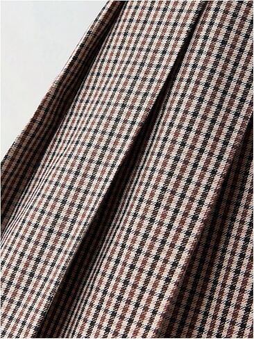 MakeMeChic Toddler Baby Girl's Plaid Pleated Mini Skirt A Line Belted Y2K Skirts in Saudi Arabia