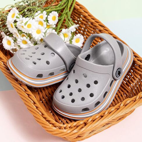 Infant Toddler Boys Girls Cute Garden Water Clogs Summer Outdoor Breathable Slides Sandals Baby Outdoor Children Playing Beach Pool Shoes in Saudi Arabia