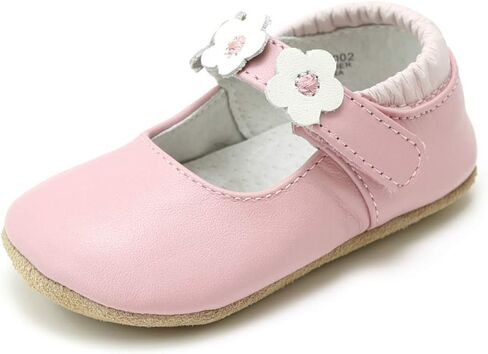 Hope Soft Leather Flower Strap Crib Mary Jane in Saudi Arabia