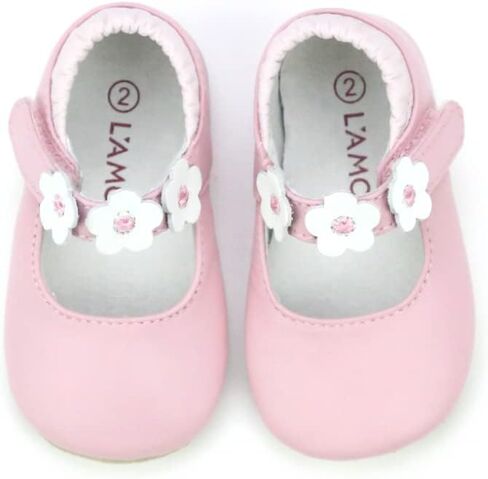 Hope Soft Leather Flower Strap Crib Mary Jane in Saudi Arabia