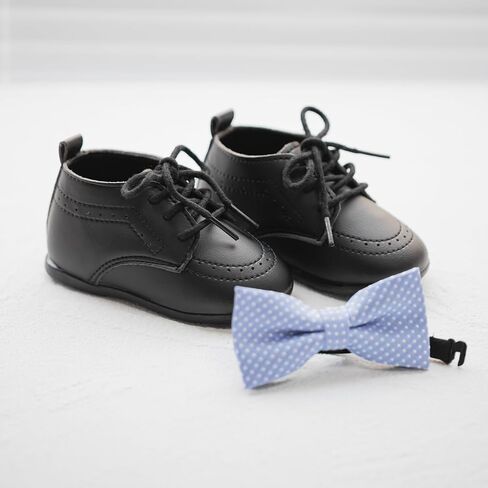 Infant Baby Boys Girls Classic Wedding Loafers Brogue Oxford Dress Shoes First Steps Walking Flat Lazy Crib Shoe in Saudi Arabia