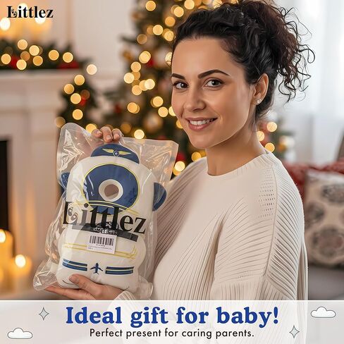 حقيبة ظهر واقية لرأس الطفل من LITTLEZ باللون الأحمر، وسادة خلفية ناعمة وآمنة للأطفال الصغار قابلة للتعديل لحماية رأس الطفل للرضع in Kuwait