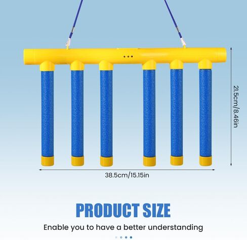 Reflective Drop Stick Challenge Game, 2026 New Hand Eye Coordination Reflex Training Toy, 3 Adjustable Speed Modes, Catching Sticks Game for All Ages (Yellow) in Saudi Arabia