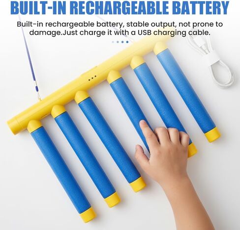 Reflective Drop Stick Challenge Game, 2026 New Hand Eye Coordination Reflex Training Toy, 3 Adjustable Speed Modes, Catching Sticks Game for All Ages (Yellow) in Saudi Arabia