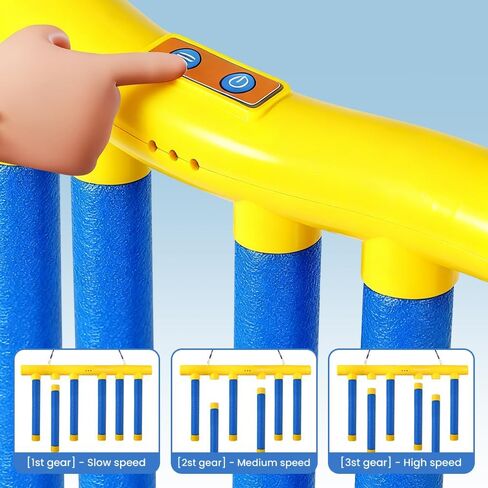 Reflective Drop Stick Challenge Game, 2026 New Hand Eye Coordination Reflex Training Toy, 3 Adjustable Speed Modes, Catching Sticks Game for All Ages (Yellow) in Saudi Arabia