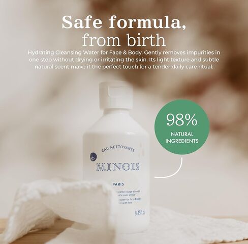MINOIS baby cleansing water in Saudi Arabia