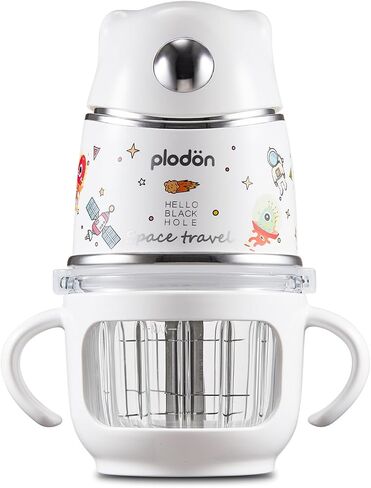 Baby Food Maker - Food Puree Processor, Fruits, Vegetables, Meats and Potatoes Mini Food Blender, Suitable for Avocados, Grapes and Strawberries Space Silver, 10 oz Gift Package in Saudi Arabia