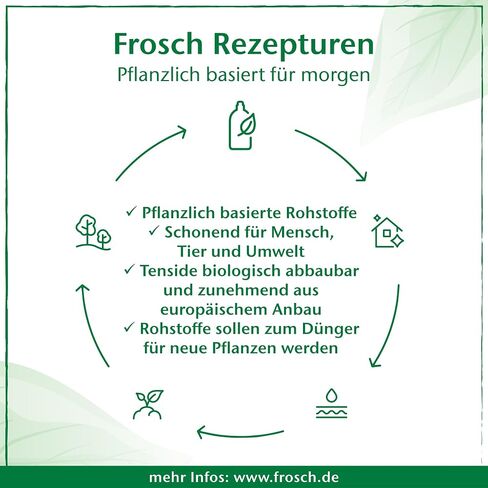Frosch Baby Washing Up Cleaner, Sensitive Washing Up Liquid for Baby Bottles & Teats, Hypoallergenic, Suitable for Allergy Sufferers, 500 ml in Saudi Arabia