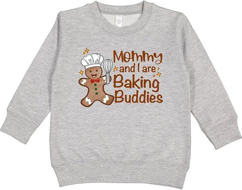 inktastic Mommy and I Are Baking Buddies Toddler Sweatshirt in Saudi Arabia