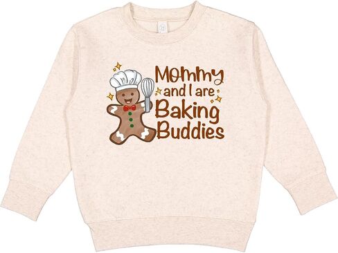 inktastic Mommy and I Are Baking Buddies Toddler Sweatshirt in Saudi Arabia