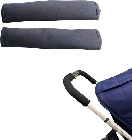 Fits UPPAbaby Cruz/Vista Stroller, 2-Pack Replacement Stroller Handle Grip Covers in Black (Fits Vista) in Saudi Arabia
