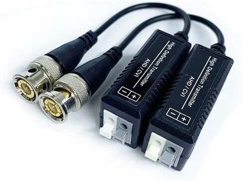 8 قطع فيديو لجهاز إرسال واستقبال Balun، يدعم نقل الفيديو بالحركة الكاملة لكاميرات CCTV in Saudi Arabia