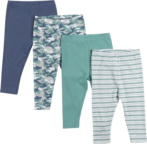 Hanes Baby-Girls Baby Leggings، سراويل محبوكة مرنة للغاية للأولاد والبنات، 3 عبوات in Saudi Arabia