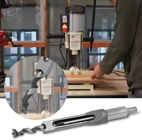 Square Hole Mortiser Drill Bit DIY Woodworking Tool (16MM) in Saudi Arabia