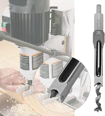 Square Hole Mortiser Drill Bit DIY Woodworking Tool (16MM) in Saudi Arabia