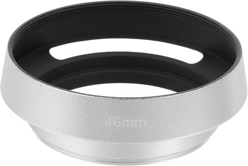 غطاء عدسة PATIKIL مقاس 37 مم، أغطية عدسات معدنية مجوفة منحنية عالمية لكاميرا Fujifilm لـ Pentax، فضي in Saudi Arabia
