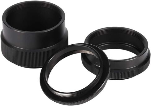 9mm 16mm 30mm Macro Extension Tube Ring Set for M42 42mm Cameras. Ensure Optical Quality, Photography Accessory, Additional Extensions with 3 Tubes in Saudi Arabia