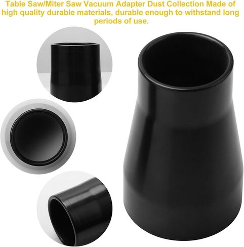 محول تفريغ منشار الطاولة لفراغ ديوالت 4 جالون DWE7491 وDWE7491RSTable منفذ مناشير متصل بخرطوم 1 7/8 بوصة in Kuwait