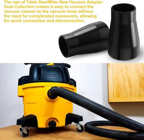 محول تفريغ منشار الطاولة لفراغ ديوالت 4 جالون DWE7491 وDWE7491RSTable منفذ مناشير متصل بخرطوم 1 7/8 بوصة in Kuwait