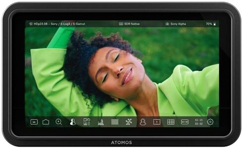 حزمة شاشة Atomos Shinobi II مقاس 5.2 بوصة HDMI HDR مع مجموعة ملحقات Atomos Creator لشاشات مقاس 5 بوصات، مناديل تنظيف الشاشة المضادة للكهرباء الساكنة (5 عبوات) in Saudi Arabia