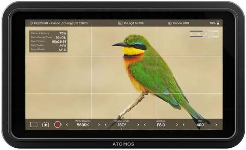 حزمة شاشة Atomos Shinobi II مقاس 5.2 بوصة HDMI HDR مع مجموعة ملحقات Atomos Creator لشاشات مقاس 5 بوصات، مناديل تنظيف الشاشة المضادة للكهرباء الساكنة (5 عبوات) in Saudi Arabia