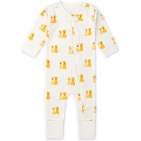 MONICA + ANDY One Piece Baby Pajamas, 100% Organic Baby Clothes for Girls and Boys, Sizes For Newborn and Infant in Saudi Arabia