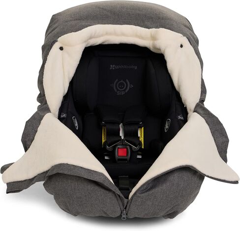 Buntting Bag Compatible with UPPAbaby Aria, Aria V2, Mesa, Mesa V2, Mesa V3 Infant Car Seats, Warm and Ultra-Plush Waterproof car seat Cover, Footmuff, Winter Cover Universal. nfant Car Seats in Saudi Arabia
